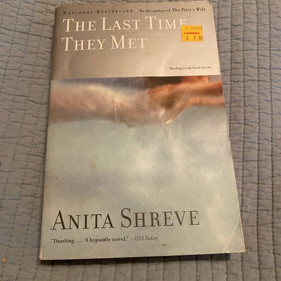 The Last Time We Met Paperback Book by Anita Shreve - Picture 1 of 3